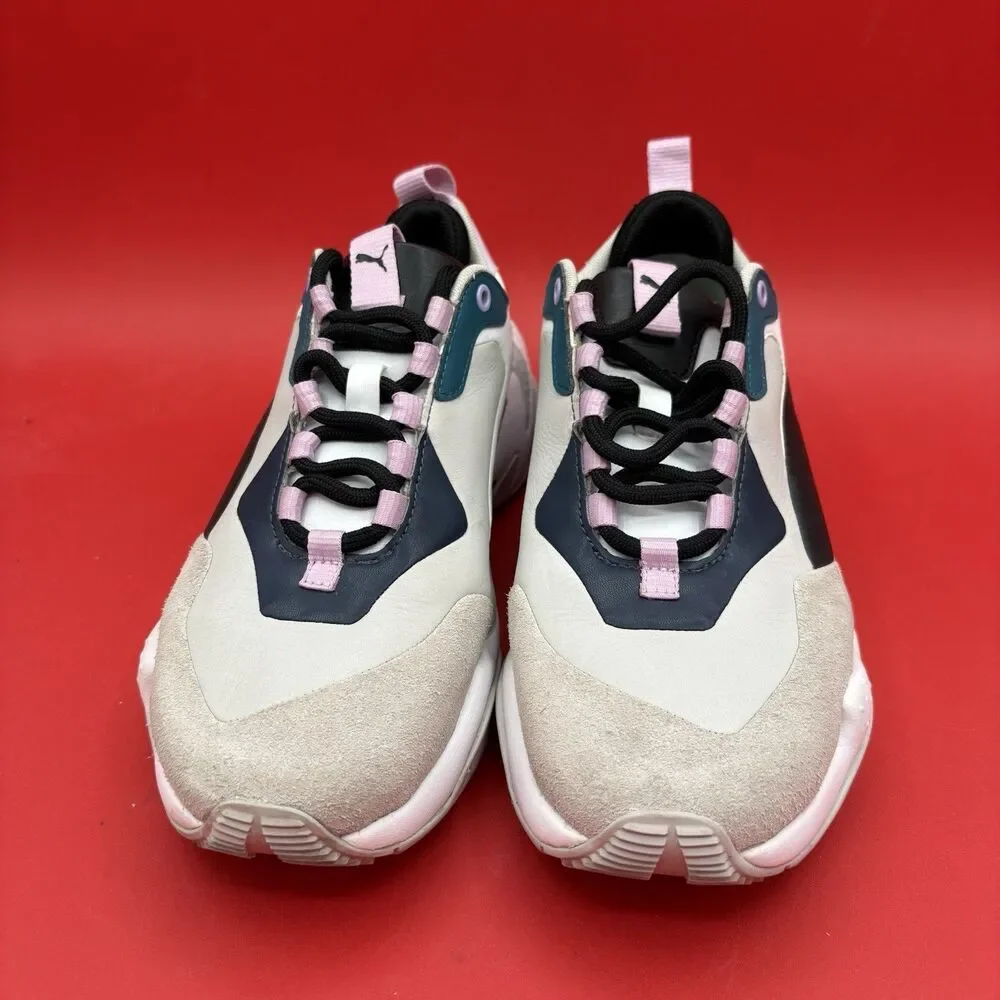 Puma Woman's Thunder Rive Droite deep Lagoon/Orchid Bloom Sneakers Size 7.5